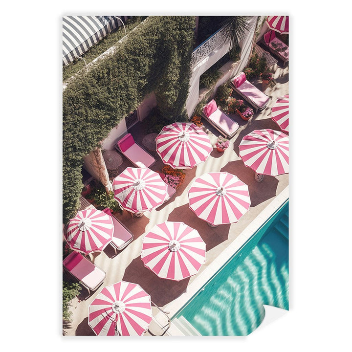 Glampool 3 Modern Wall Art Print A4 (21 x 29.7cm) / Print Only / No Border from our Australian Made Framed Wall Art, Prints & Posters collection by Profile Products (Australia) Pty Ltd