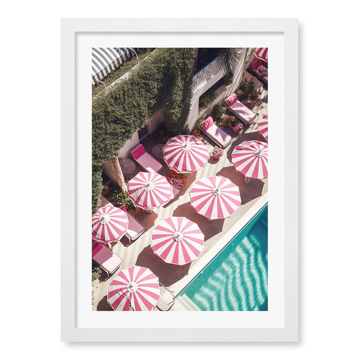 Glampool 3 Wall Art Print A3 (29.7 x 42cm) / Matte White Frame / White Border from our Australian Made Wall Art collection by Profile Australia
