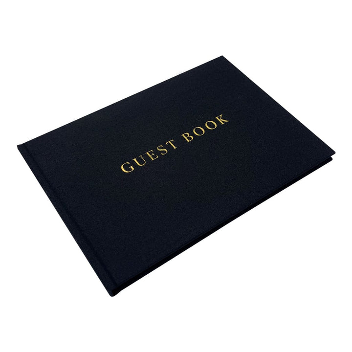 Guest Book Black from our Guest Books collection by Profile Products (Australia) Pty Ltd