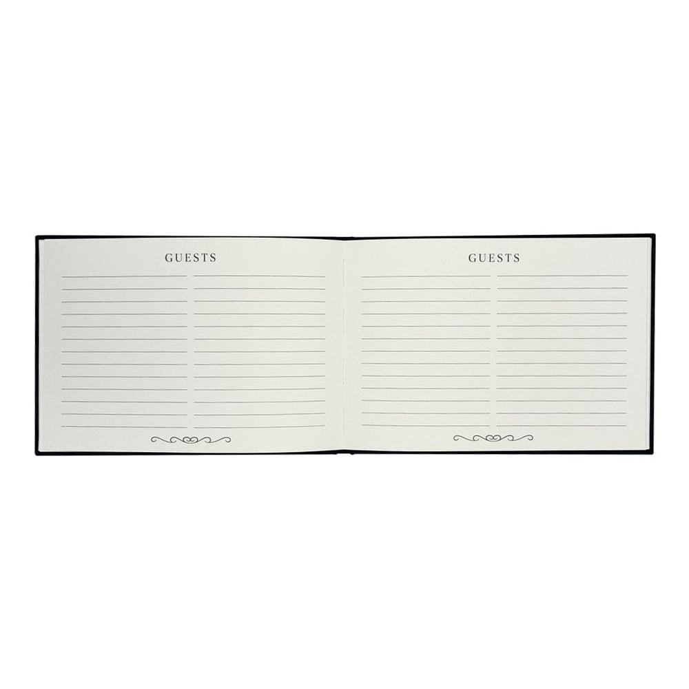 Guest Book Black from our Guest Books collection by Profile Products (Australia) Pty Ltd