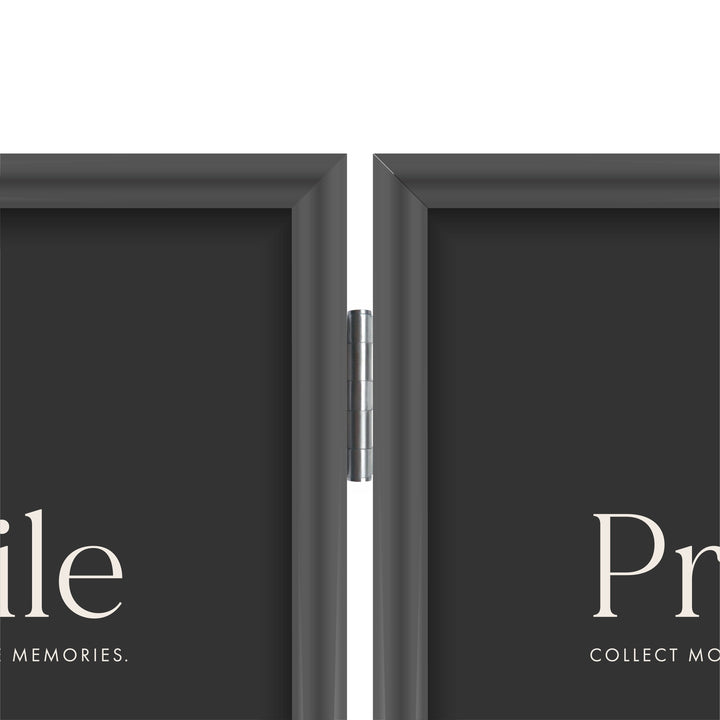 Habitat Black Hinged Metal Photo Frame from our Metal Photo Frames collection by Profile Products (Australia) Pty Ltd