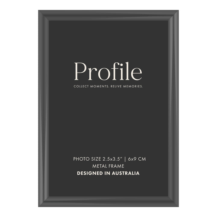 Habitat Black Metal Photo Frame 2.5x3.5in (6x9cm) from our Metal Photo Frames collection by Profile Products (Australia) Pty Ltd