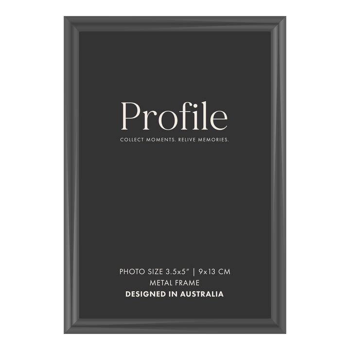 Habitat Black Metal Photo Frame 3.5x5in (9x13cm) from our Metal Photo Frames collection by Profile Products (Australia) Pty Ltd