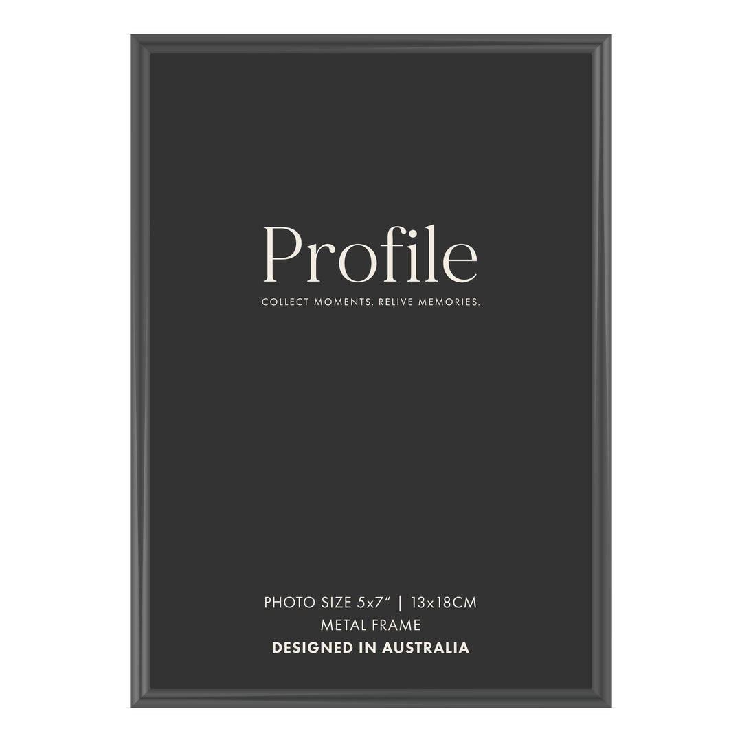 Habitat Black Metal Photo Frame 5x7in (13x18cm) from our Metal Photo Frames collection by Profile Products (Australia) Pty Ltd