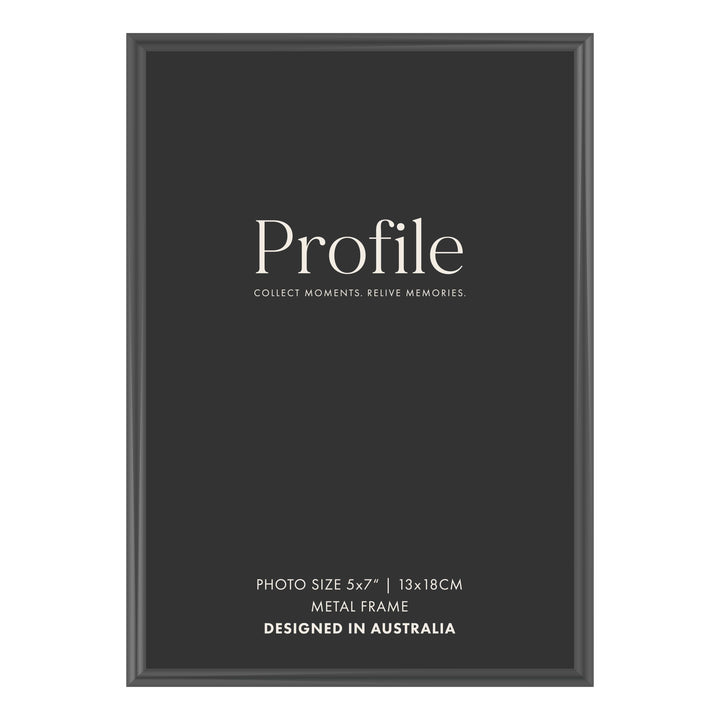 Habitat Black Metal Photo Frame 5x7in (13x18cm) from our Metal Photo Frames collection by Profile Products (Australia) Pty Ltd