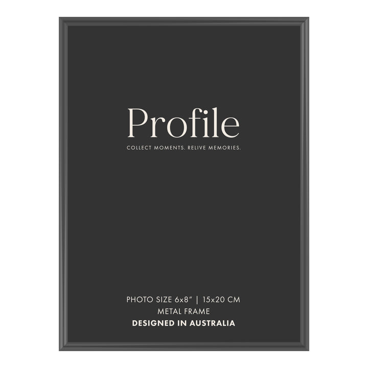 Habitat Black Metal Photo Frame 6x8in (15x20cm) from our Metal Photo Frames collection by Profile Products (Australia) Pty Ltd