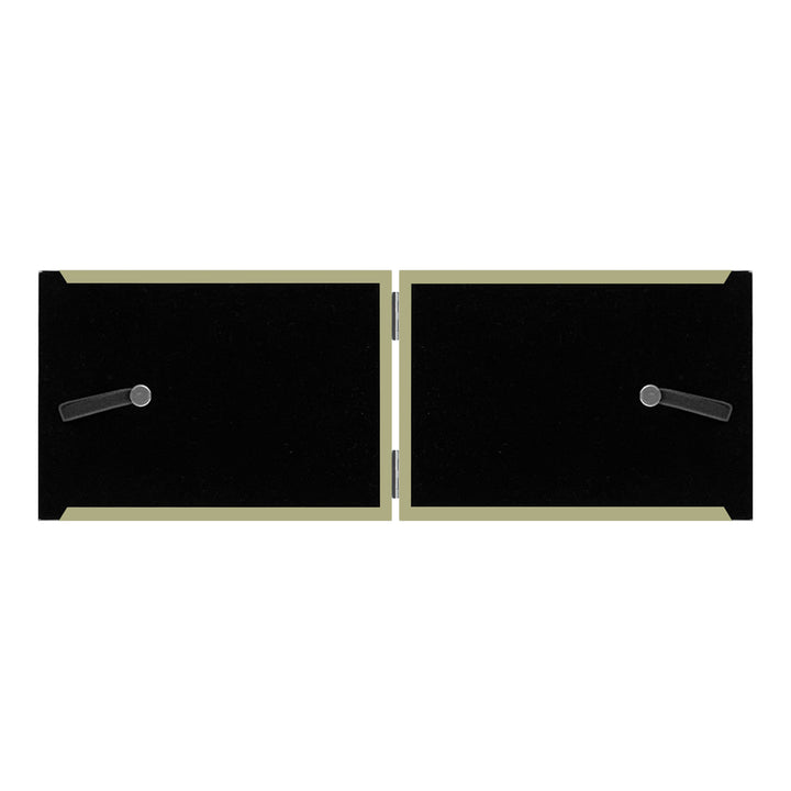 Habitat Gold Hinged Double Metal Photo Frame from our Metal Photo Frames collection by Profile Products (Australia) Pty Ltd