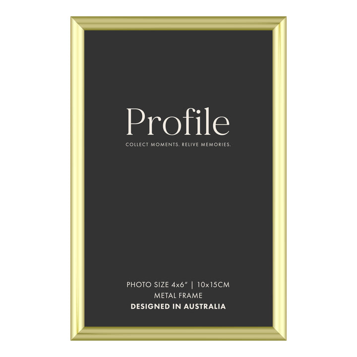 Habitat Gold Metal Frame Value Pack 4x6 (3 pack bundle) from our Metal Photo Frames collection by Profile Products (Australia) Pty Ltd