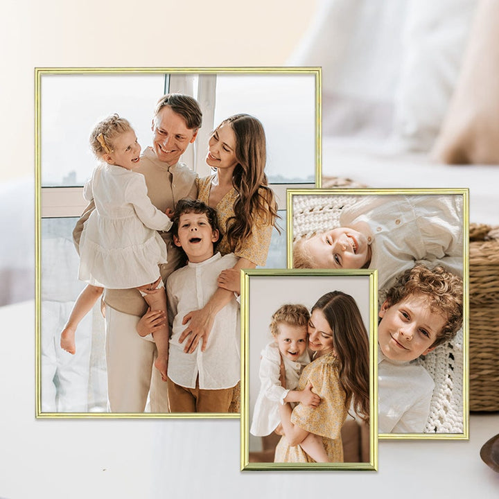 Habitat Gold Metal Photo Frame from our Metal Photo Frames collection by Profile Products (Australia) Pty Ltd