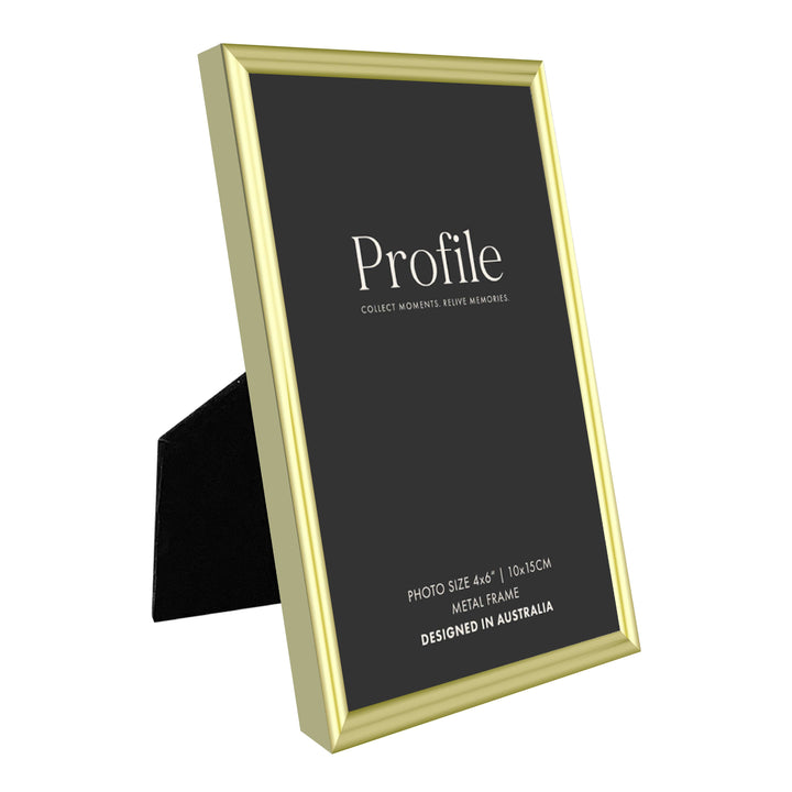 Habitat Gold Metal Photo Frame from our Metal Photo Frames collection by Profile Products (Australia) Pty Ltd