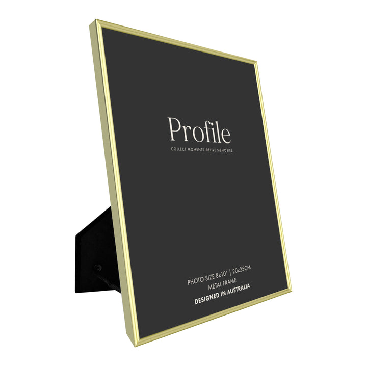 Habitat Gold Metal Photo Frame from our Metal Photo Frames collection by Profile Products (Australia) Pty Ltd