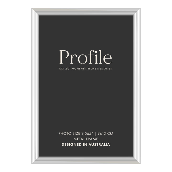 Habitat Silver Metal Photo Frame 3.5x5in (9x13cm) from our Metal Photo Frames collection by Profile Products (Australia) Pty Ltd