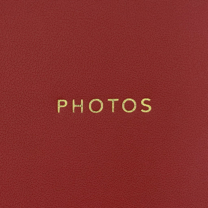 Havana Red Slip-In Photo Album 300 Photos from our Photo Albums collection by Profile Products Australia