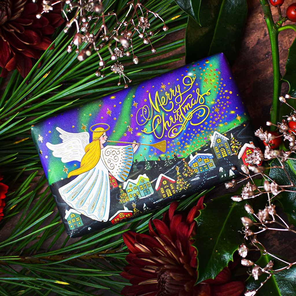 Heavenly Angel Christmas Festive Soap Bar from our Luxury Bar Soap collection by The English Soap Company