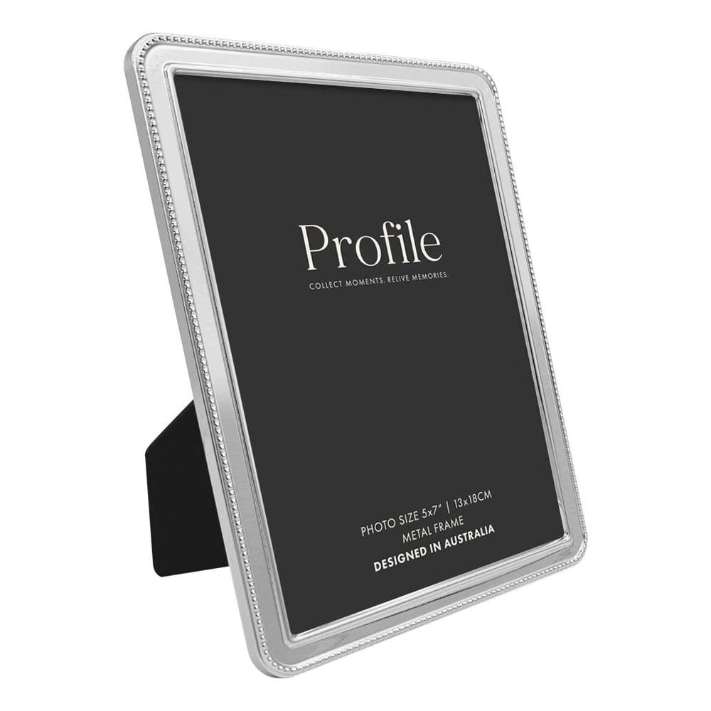 Heirloom Silver Beaded Metal Photo Frame Bundle – 5x7in (2 Pack) from our Metal Photo Frames collection by Profile Products (Australia) Pty Ltd