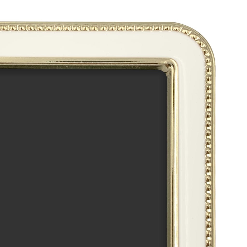 Heirloom White-Gold Beaded Metal Photo Frame Bundle – 5x7in (2 Pack) from our Metal Photo Frames collection by Profile Products (Australia) Pty Ltd