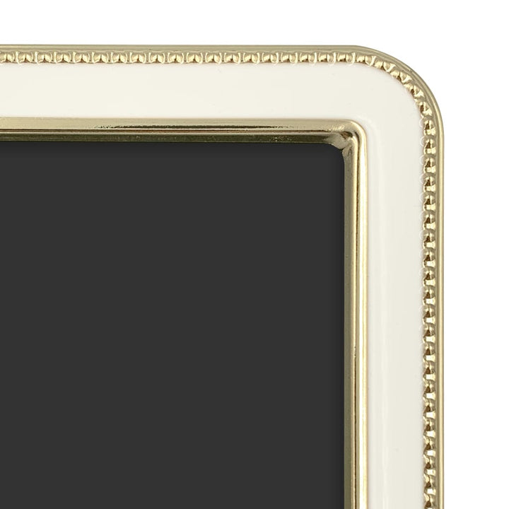 Heirloom White-Gold Beaded Metal Photo Frame Bundle – 5x7in (2 Pack) from our Metal Photo Frames collection by Profile Products (Australia) Pty Ltd