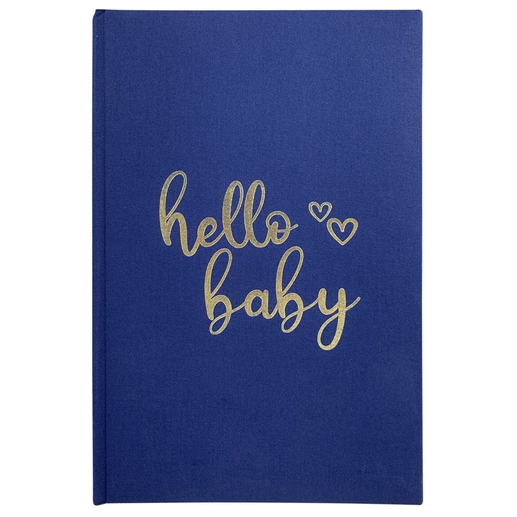 Hello Baby Navy Slip-In Photo Album 300 Photos from our Photo Albums collection by Profile Products Australia