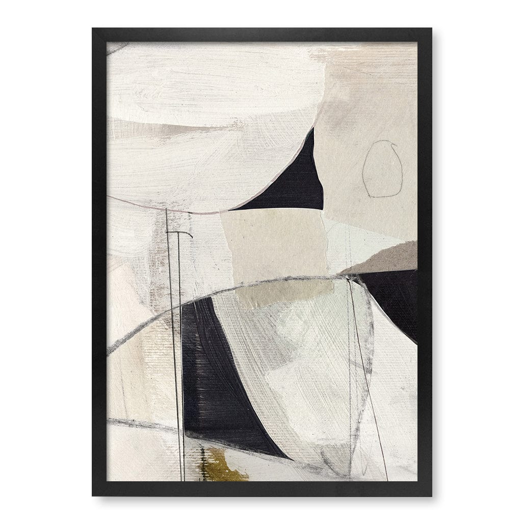 High 1 Abstract Wall Art Print by Dan Hobday A4 (21 x 29.7cm) / Matte Black Frame / No Border from our Australian Made Framed Wall Art, Prints & Posters collection by Profile Products (Australia) Pty Ltd