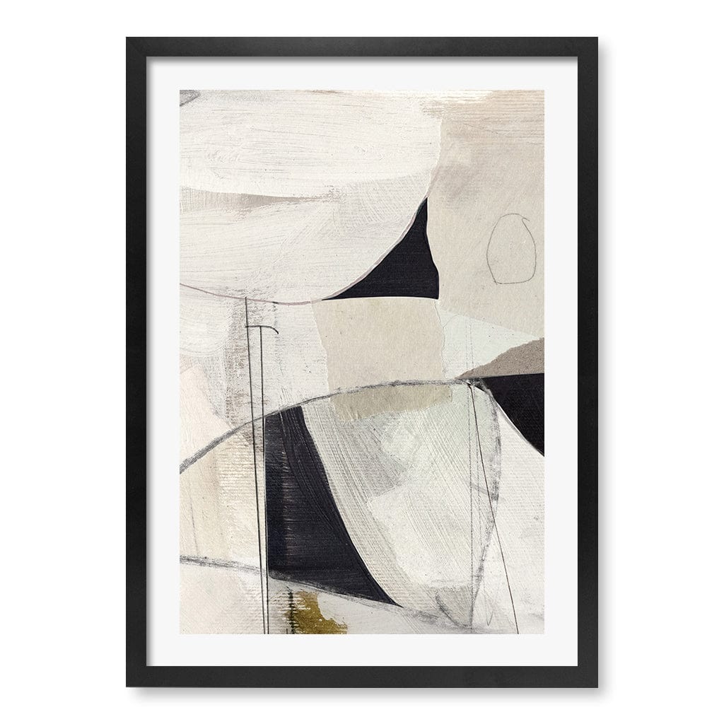 High 1 Abstract Wall Art Print by Dan Hobday A4 (21 x 29.7cm) / Matte Black Frame / White Border from our Australian Made Framed Wall Art, Prints & Posters collection by Profile Products (Australia) Pty Ltd