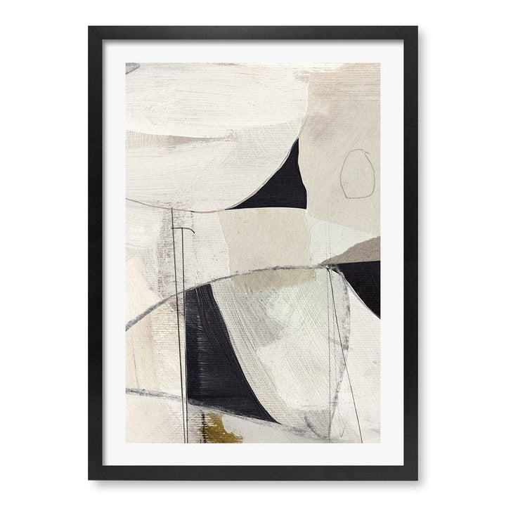 High 1 Abstract Wall Art Print by Dan Hobday A4 (21 x 29.7cm) / Matte Black Frame / White Border from our Australian Made Framed Wall Art, Prints & Posters collection by Profile Products (Australia) Pty Ltd