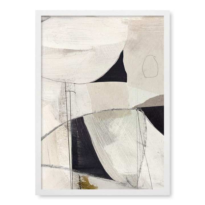 High 1 Abstract Wall Art Print by Dan Hobday A4 (21 x 29.7cm) / Matte White Frame / No Border from our Australian Made Framed Wall Art, Prints & Posters collection by Profile Products (Australia) Pty Ltd