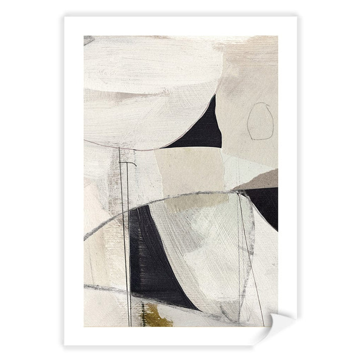 High 1 Abstract Wall Art Print by Dan Hobday A4 (21 x 29.7cm) / Print Only / White Border from our Australian Made Framed Wall Art, Prints & Posters collection by Profile Products (Australia) Pty Ltd