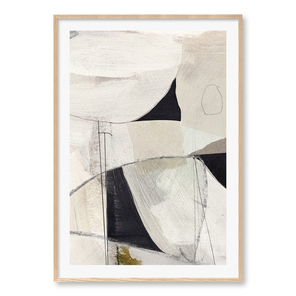 High 1 Wall Art Print A0 (84.1 x 118.9cm) / Natural Oak Frame / White Border from our Australian Made Wall Art collection by Profile Australia