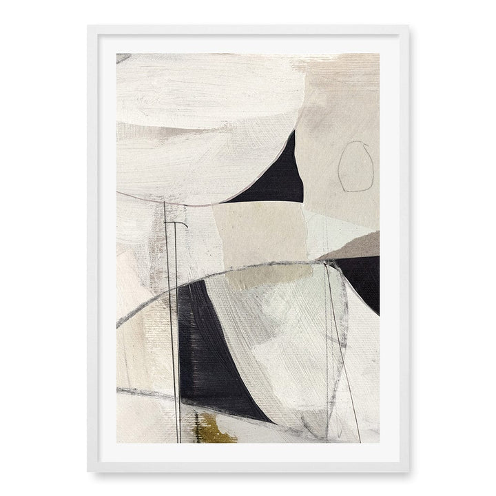 High 1 Wall Art Print A1 (59.4 x 84.1cm) / Matte White Frame / White Border from our Australian Made Wall Art collection by Profile Australia