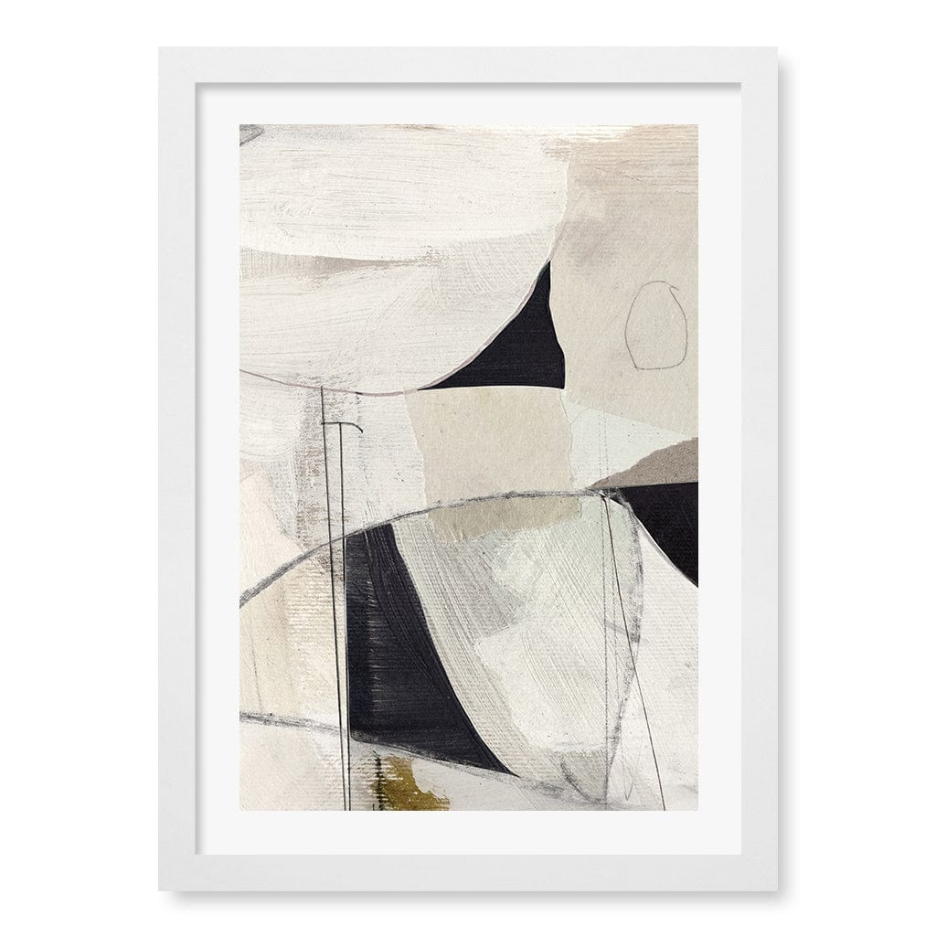 High 1 Wall Art Print A3 (29.7 x 42cm) / Matte White Frame / White Border from our Australian Made Wall Art collection by Profile Australia