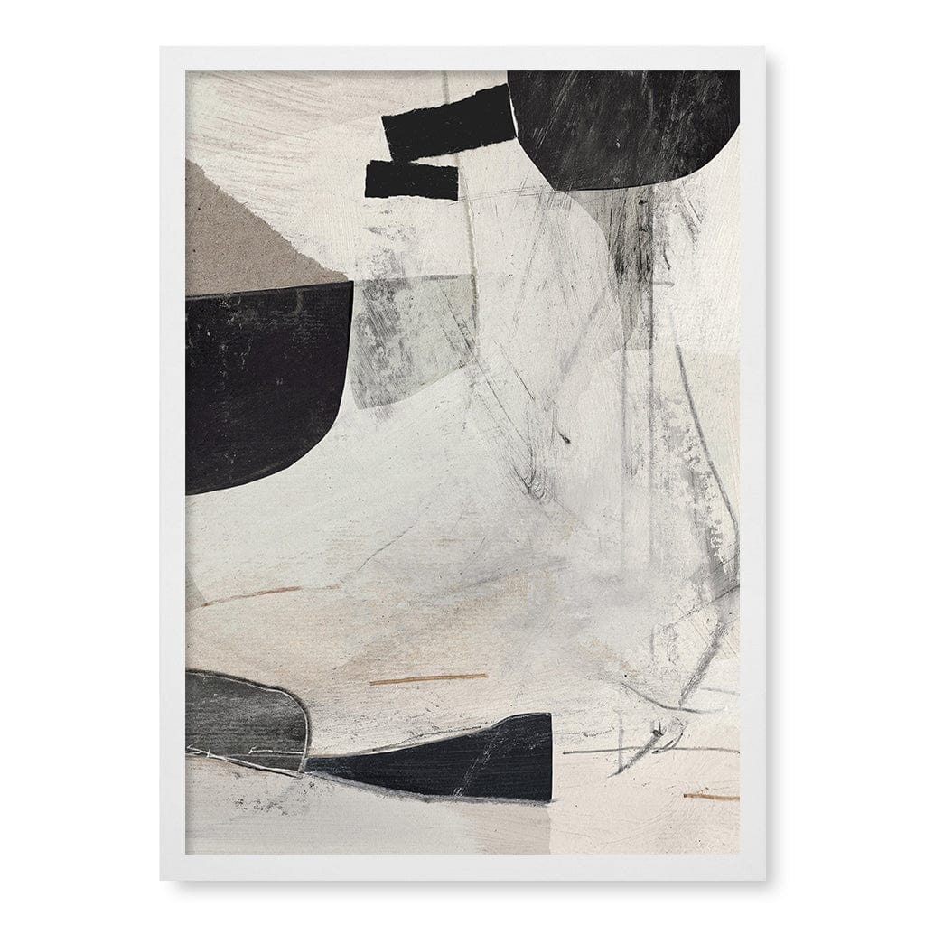 High 2 Abstract Wall Art Print by Dan Hobday A4 (21 x 29.7cm) / Matte White Frame / No Border from our Australian Made Framed Wall Art, Prints & Posters collection by Profile Products (Australia) Pty Ltd