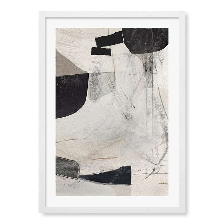 High 2 Abstract Wall Art Print by Dan Hobday A4 (21 x 29.7cm) / Matte White Frame / White Border from our Australian Made Framed Wall Art, Prints & Posters collection by Profile Products (Australia) Pty Ltd