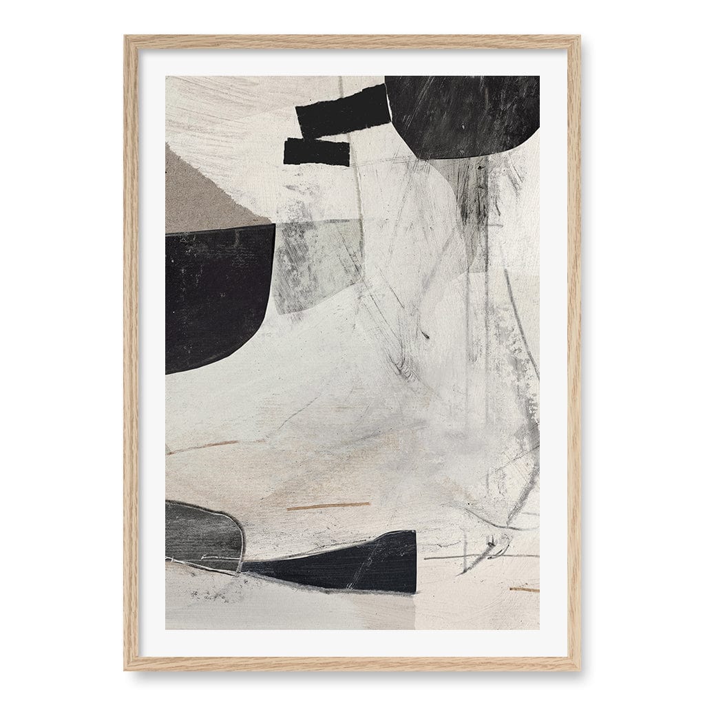 High 2 Wall Art Print A1 (59.4 x 84.1cm) / Natural Oak Frame / White Border from our Australian Made Wall Art collection by Profile Australia