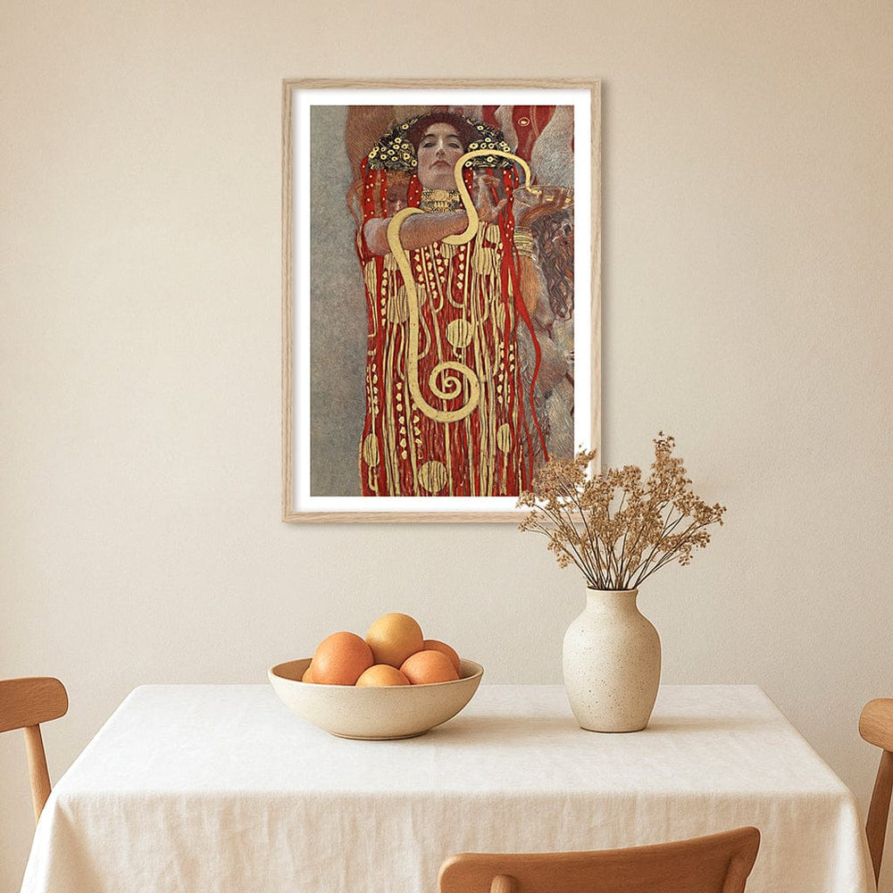 Hygieia - Gustav Klimt Art Print from our Australian Made Wall Art collection by Profile Australia