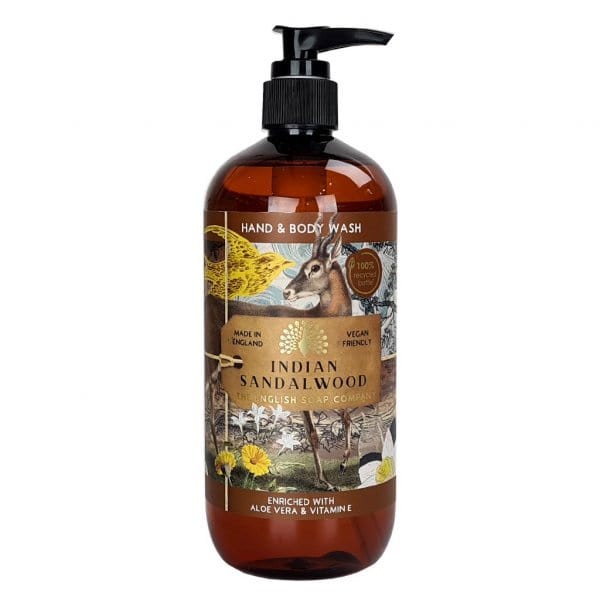 Indian Sandalwood Body Wash & Soap Bar Bundle - The English Soap Company from our Body & Bath collection by The English Soap Company