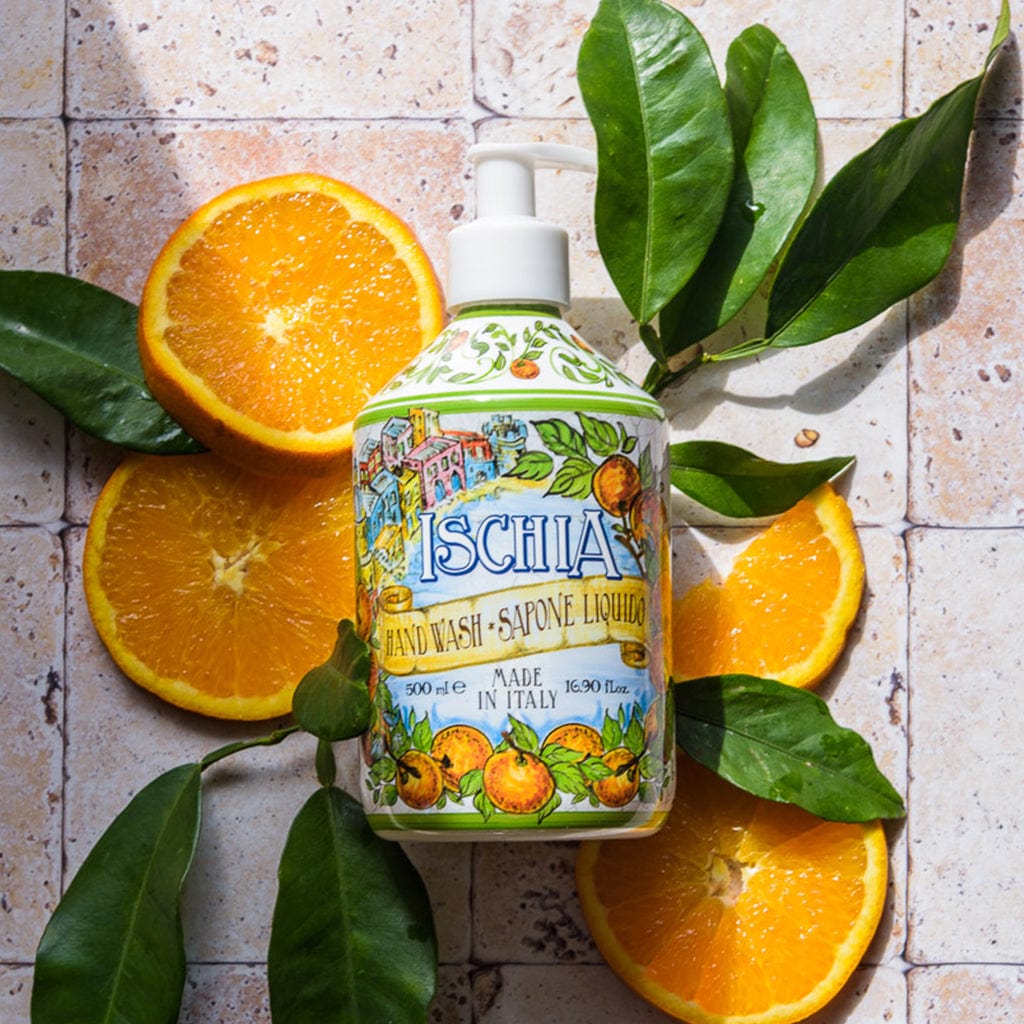 Ischia Hand Wash - Bergamot and Orange - 500ml from our Liquid Hand & Body Soap collection by Rudy Profumi