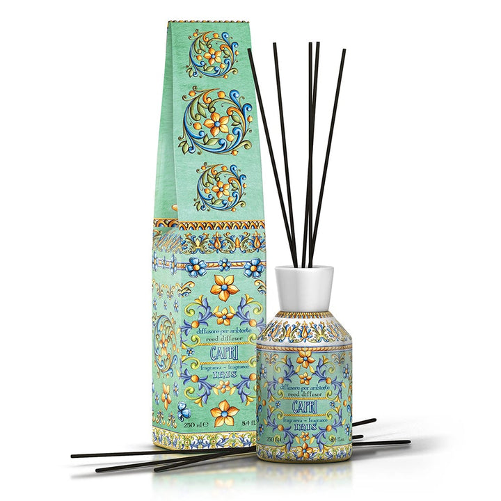 Isle of Capri Oil Diffuser - Iris and Ylang Ylang - 250ml from our Oil Diffuser collection by Rudy Profumi