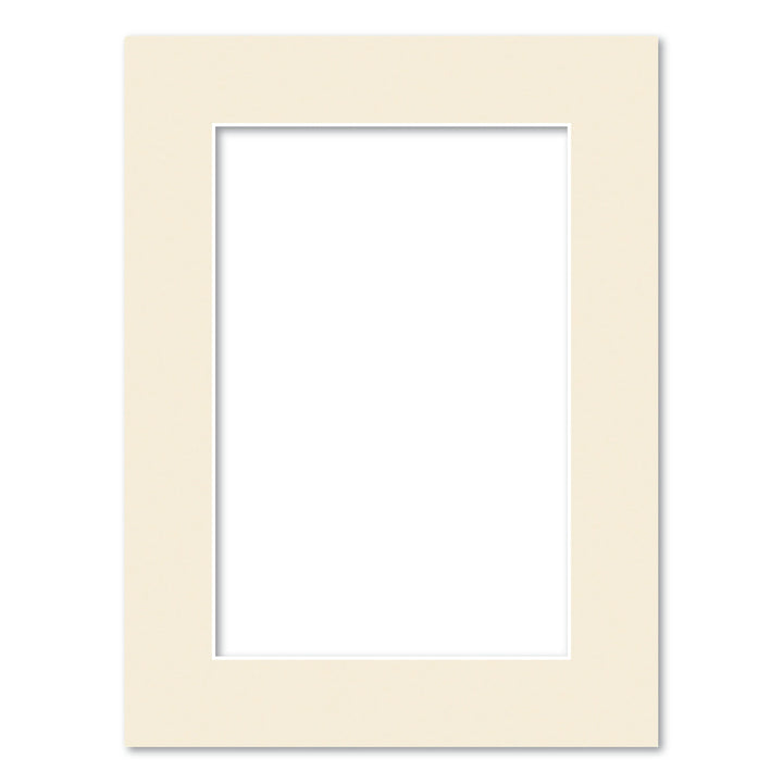 Ivory Acid-Free Mat Board 12x16in (30.5x40.6cm) to suit 8x12in (20x30cm) image from our Mat Boards collection by Profile Products (Australia) Pty Ltd