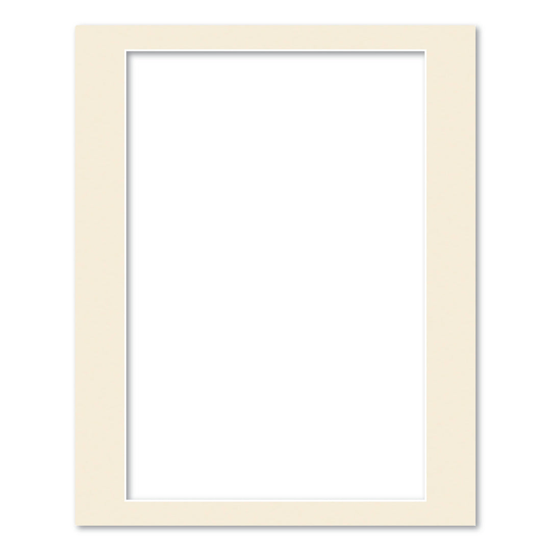 Ivory Acid-Free Mat Board 16x20in (40.6x50.8cm) to suit 12x18in (30x45cm) image from our Mat Boards collection by Profile Products (Australia) Pty Ltd