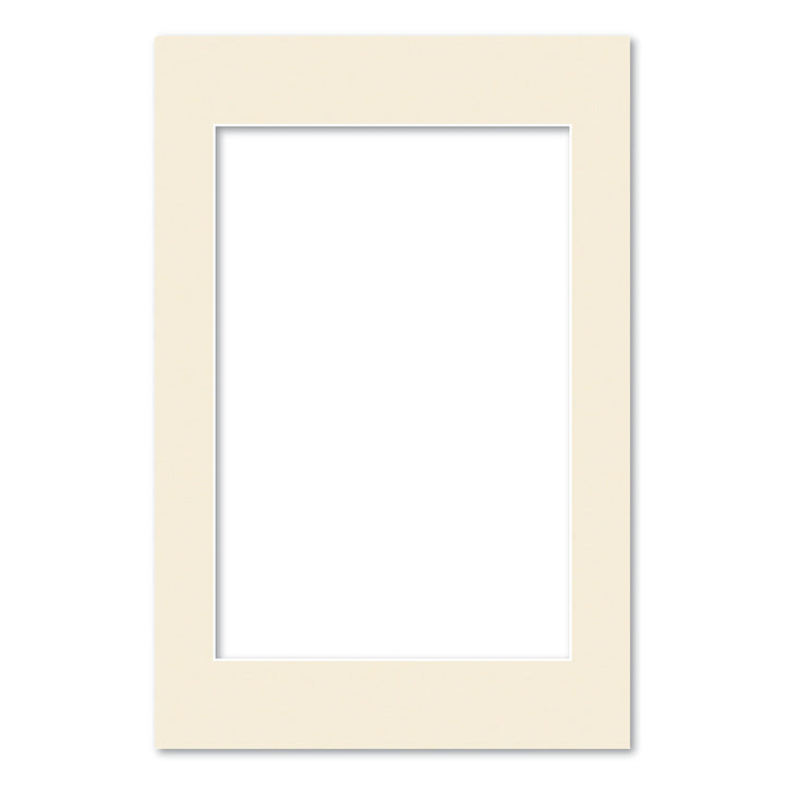 Ivory Acid-Free Mat Board 16x24in (40.6x61cm) to suit 12x18in (30x46cm) Image from our Mat Boards collection by Profile Products (Australia) Pty Ltd