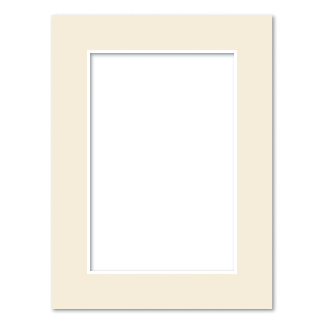 Ivory Acid-Free Mat Board 6x8in (15.2x20.3cm) to suit 4x6in (10x15cm) image from our Mat Boards collection by Profile Products (Australia) Pty Ltd