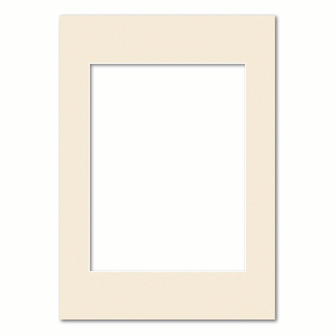 Ivory Acid-Free Mat Board A2 (42x59.4cm) to suit 12x16in (30.5x40.6cm) image from our Mat Boards collection by Profile Australia