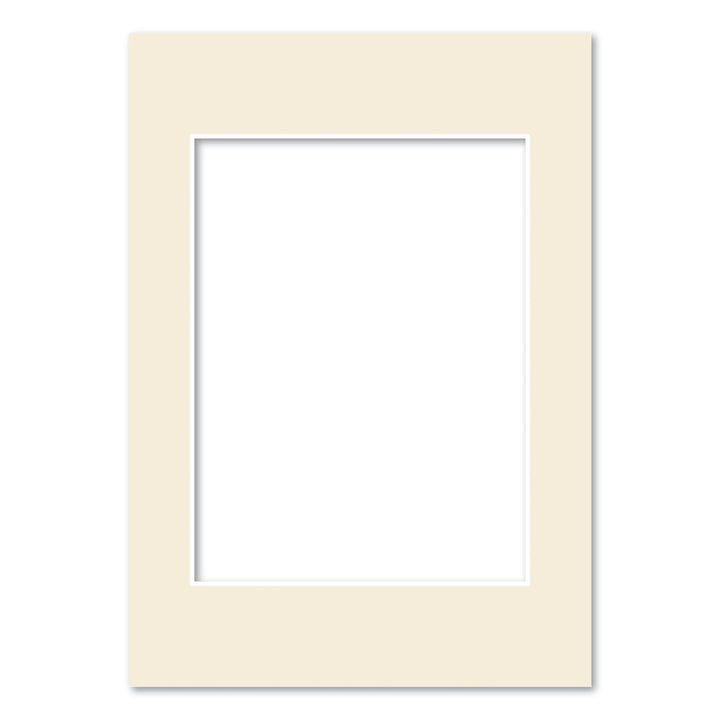 Ivory Acid-Free Mat Board A4 (21x29.7cm) to suit 6x8in (15x20cm) image from our Mat Boards collection by Profile Products (Australia) Pty Ltd