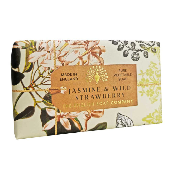 Jasmine & Strawberry Body Wash & Soap Bar Bundle - The English Soap Company from our Body & Bath collection by The English Soap Company