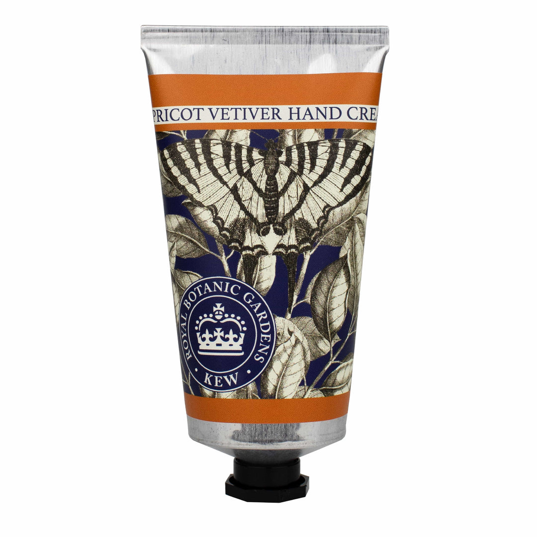 Kew Gardens Apricot Vetiver Hand Cream (75ml) from our Hand Cream collection by The English Soap Company