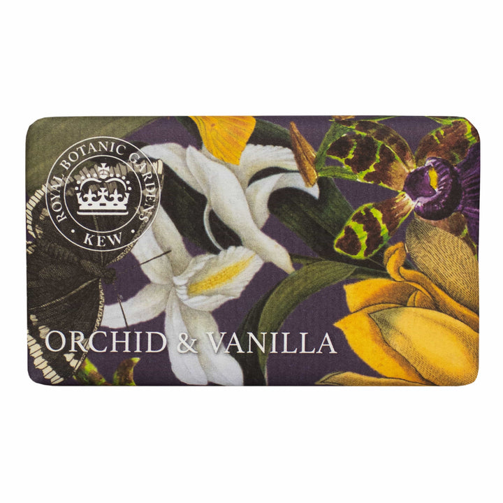 Kew Gardens Orchid & Vanilla Soap Bar from our Luxury Bar Soap collection by The English Soap Company