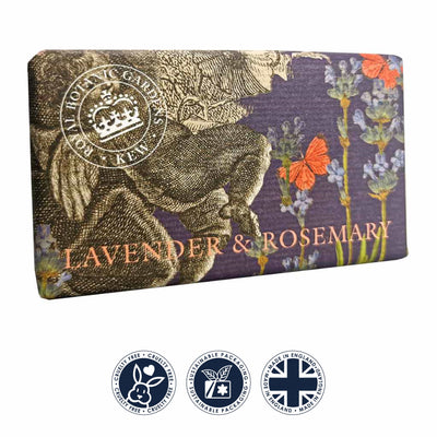 Kew Gardens Rosemary & Lavender Soap Bar from our Luxury Bar Soap collection by The English Soap Company