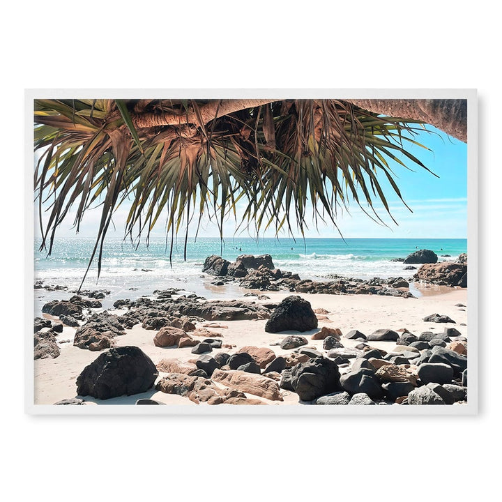 Kirra Surf Dreaming Wall Art Print A1 (59.4 x 84.1cm) / Matte White Frame / No Border from our Australian Made Framed Wall Art, Prints & Posters collection by Profile Products (Australia) Pty Ltd