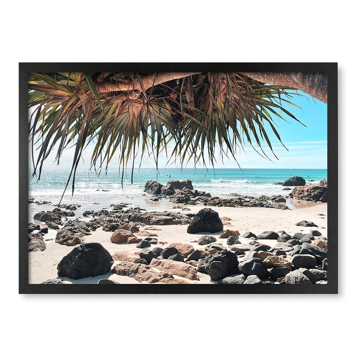 Kirra Surf Dreaming Wall Art Print A2 (42 x 59.4cm) / Matte Black Frame / No Border from our Australian Made Framed Wall Art, Prints & Posters collection by Profile Products (Australia) Pty Ltd