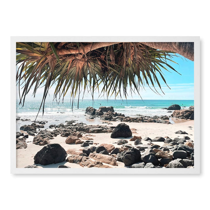 Kirra Surf Dreaming Wall Art Print A2 (42 x 59.4cm) / Matte White Frame / No Border from our Australian Made Framed Wall Art, Prints & Posters collection by Profile Products (Australia) Pty Ltd